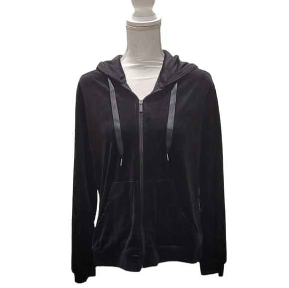 Wool City Velour Zip Up Hoodie - Picture 1 of 5